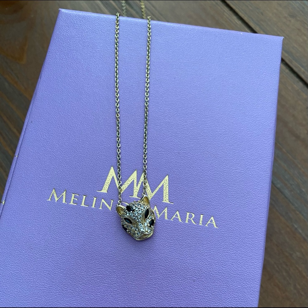 Melinda Maria Baby Jaguar Necklace